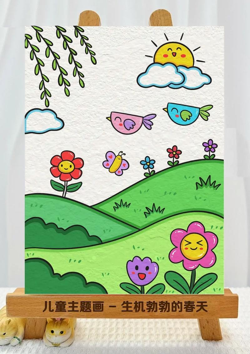 簡筆畫圖片大全可愛春天 簡筆畫圖片大全可愛春天怎么畫