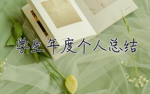 學生年度個人總結
