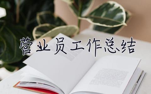 營業員工作總結 營業員工作總結怎么寫