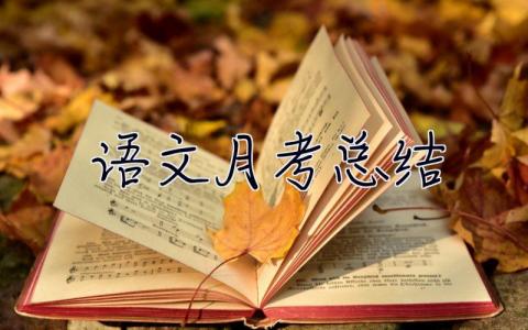 語(yǔ)文月考總結(jié) 語(yǔ)文月考總結(jié)反思