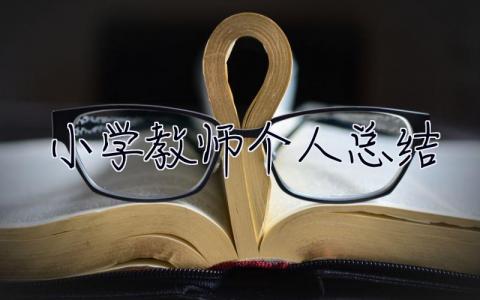 小學(xué)教師個人總結(jié) 小學(xué)教師個人總結(jié)年度考核