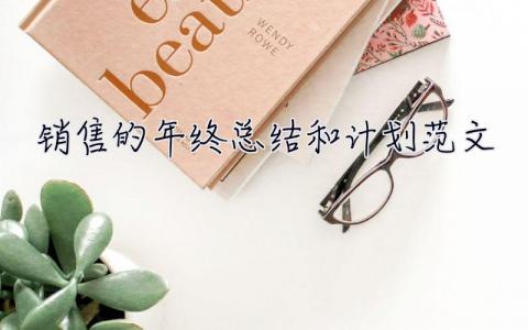 銷售的年終總結(jié)和計劃范文 銷售的年終總結(jié)和計劃范文怎么寫