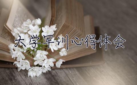 大學(xué)軍訓(xùn)心得體會 大學(xué)軍訓(xùn)心得體會800字