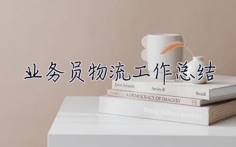 業(yè)務(wù)員物流工作總結(jié) 業(yè)務(wù)員物流工作總結(jié)范文