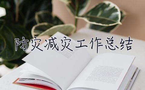 防災(zāi)減災(zāi)工作總結(jié) 2023年防災(zāi)減災(zāi)工作總結(jié)