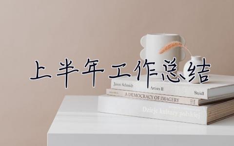 上半年工作總結 上半年工作總結及下半年工作計劃范文