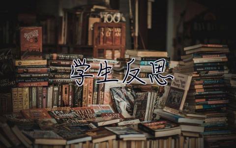 學(xué)生反思