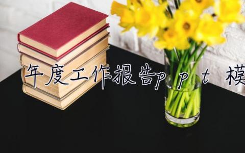 年度工作報告ppt模板  年度工作報告