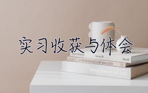 實習收獲與體會 實習收獲體會