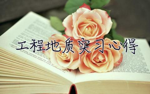 工程地質(zhì)實(shí)習(xí)心得  工程地質(zhì)實(shí)習(xí)報(bào)告