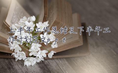 上半年工作總結及下半年工作計劃范文ppt 上半年工作總結及下半年工作計劃范文
