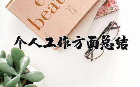 個人工作方面總結 個人工作方面總結100字（優選13篇）
