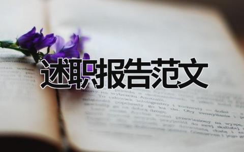 述職報告范文 述職報告范文十六篇 (15篇）