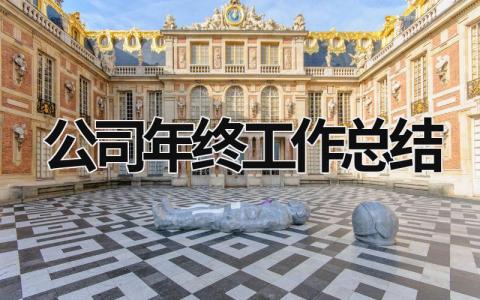 公司年終工作總結 旅游公司年終工作總結 (17篇）