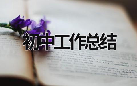 初中工作總結 初中工作總結教師 (21篇）