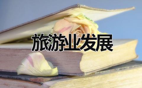 旅游業(yè)發(fā)展 旅游業(yè)發(fā)展現(xiàn)狀分析 (12篇）