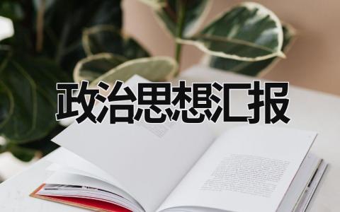 政治思想匯報 個人政治思想匯報 (12篇）