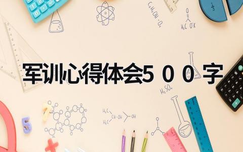 軍訓心得體會500字 軍訓心得體會500字大學生 (19篇）