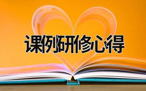 課例研修心得 課例研修案例 (13篇）