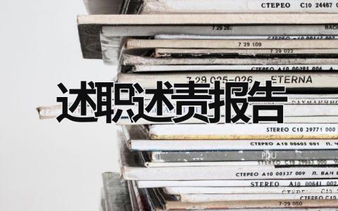 述職述責報告 述職述責報告內容 (19篇）