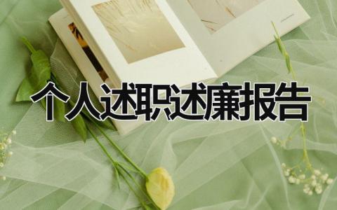 2023年個人述職述廉報告 2023年個人述職述廉報告完整版 (17篇）