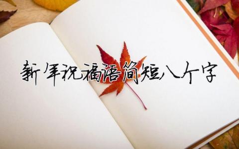 新年祝福語簡短八個字（精選3篇）